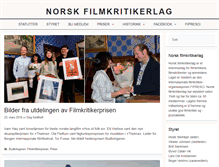 Tablet Screenshot of filmkritikerlaget.no